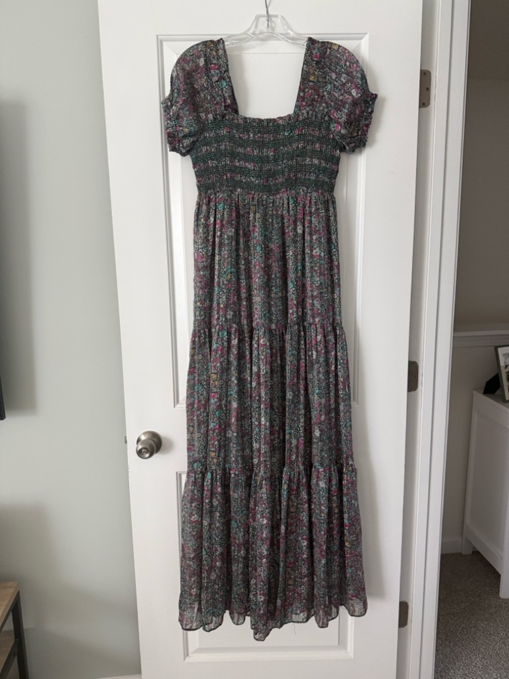 Buddy Love Dark Floral Maxi Dress - Picture 6 of 6